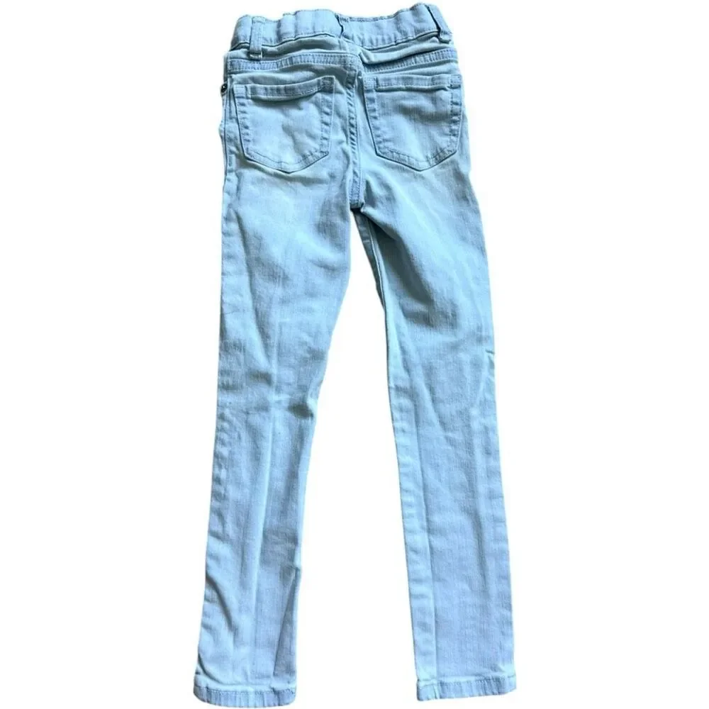 Youth Girls The Childrens Place Super Skinny Dark Rinse Jeans - Sz 6 Slim